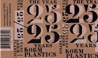 Korm Plastics 25th Anniversary Casette